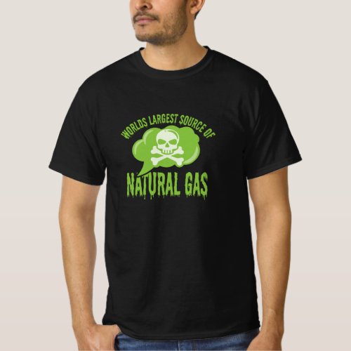 Worlds Largest Source Of Natural Gas T_Shirt