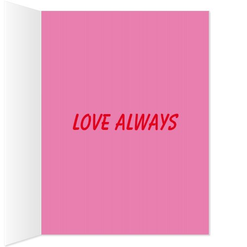 Worlds Largest Valentines Day Jumbo Card