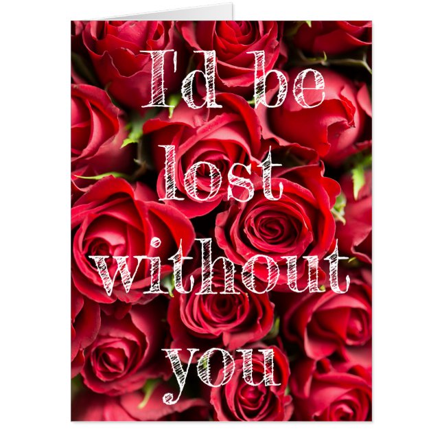 Worlds Largest Valentines Day Jumbo Card (Front)
