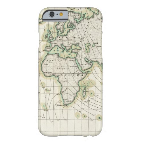 Worlds magnetic declination barely there iPhone 6 case