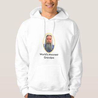 World's Meanest Grandpa The MUSEUM Zazzle Gifts Hoodie