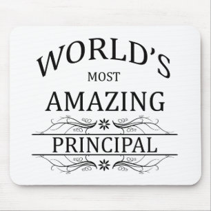 World's Most Amazing Principal Mouse Pad