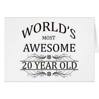 World's Most Awesome 20 Year Old Card
