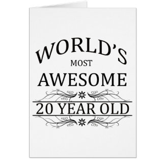 World's Most Awesome 20 Year Old Card
