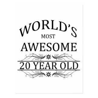 World's Most Awesome 20 Year Old Postcard