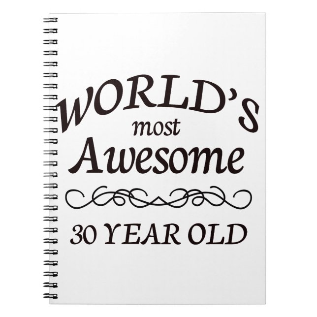World's Most Awesome 30 Year Old Notebook (Front)