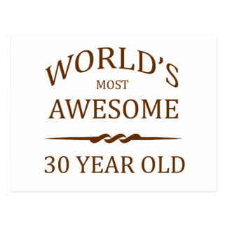 World's Most Awesome 30 Year Old Postcard
