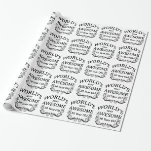 World's Most Awesome 30 Year Old Wrapping Paper