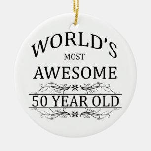 World's Most Awesome 50 Year Old Ceramic Ornament