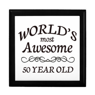 World's Most Awesome 50 Year Old Gift Box