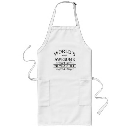 World's Most Awesome 70 Year Old Long Apron