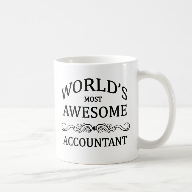 World's Most Awesome Accountant Coffee Mug (Right)