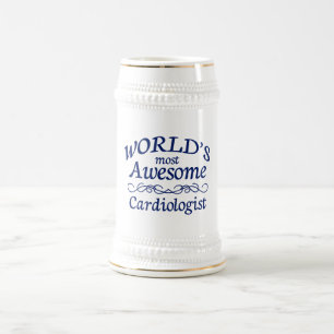World's Most Awesome Cardiologist Beer Stein