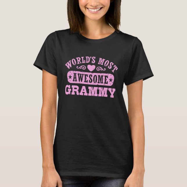 World's Most Awesome Grammy T-Shirt (Front)