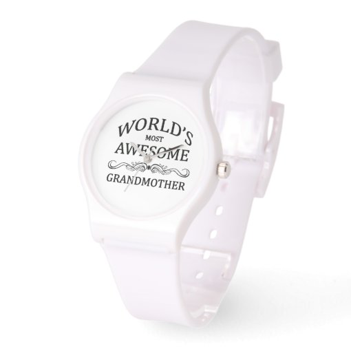 World's Most Awesome Grandmother Watch Zazzle