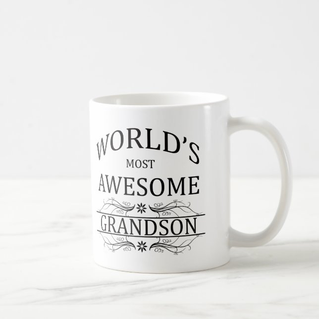 World's Most Awesome Grandson Coffee Mug (Right)