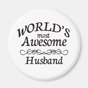 World's Most Awesome Husband Magnet
