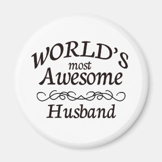 World's Most Awesome Husband Magnet
