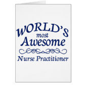 World's Most Awesome Nurse Practitioner (Front)