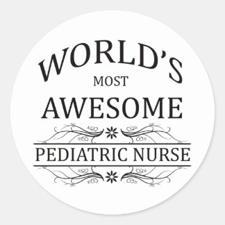 Pediatric Nurse Stickers | Zazzle