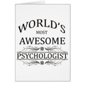 World's Most Awesome Psychologist (Front)