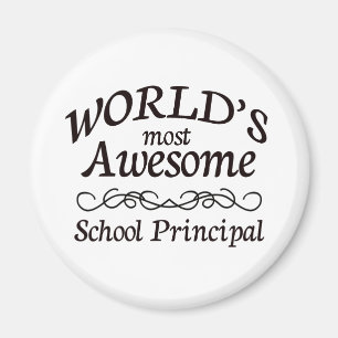 World's Most Awesome School Principal Magnet