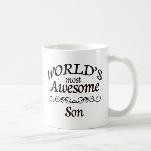 Worlds Most Awesome Son Coffee Mug