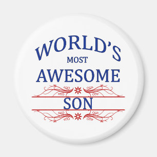 World's Most Awesome Son Magnet
