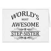 World's Most Awesome Step-Sister (Front Horizontal)