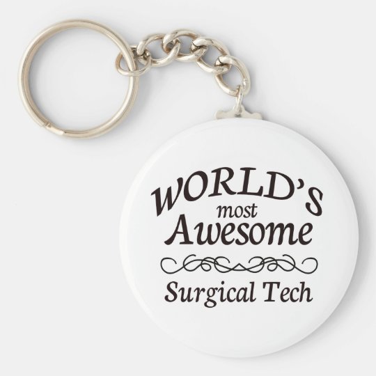 World's Most Awesome Surgical Tech Keychain