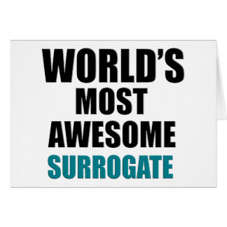 World's most awesome Surrogate Cards