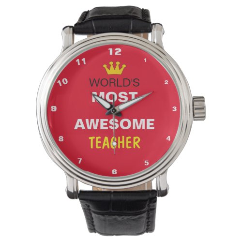 Worlds Most Awesome _ TEACHER  the best one Watch