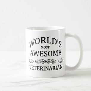 World's Most Awesome Veterinarian Coffee Mug