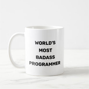World's Most Badass Programmer Coffee Mug