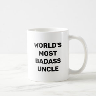 World's Most Badass Uncle Coffee Mug