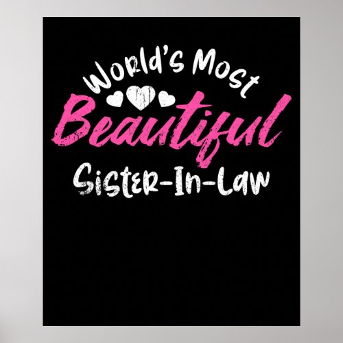 Worlds most beautiful Sister in Law Poster