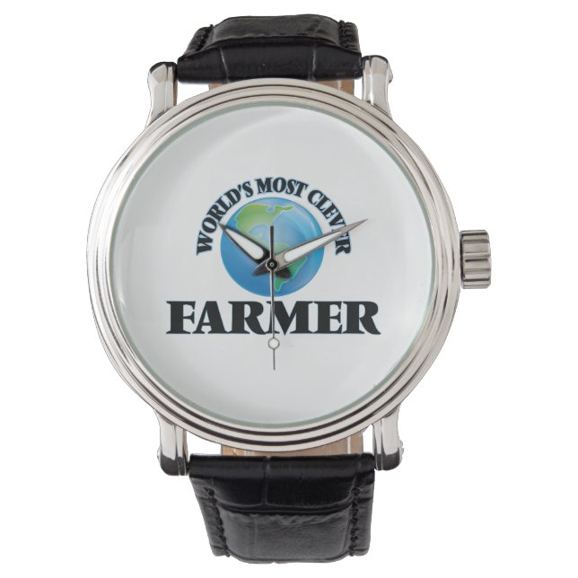 World's Most Clever Farmer Watch (Front)