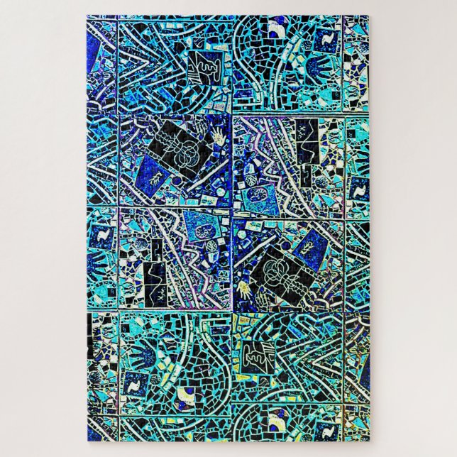 WORLD'S MOST DIFFICULT MODERN ART PUZZLE G L (Vertical)