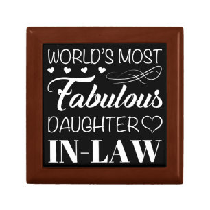 World's Most Fabulous Daughter In Law Gift Box