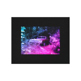 World's Most Haunted Car - The Goldeneagle - 1964 Canvas Print