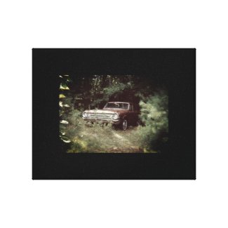 World's Most Haunted Car - The Goldeneagle - 1964 Canvas Print