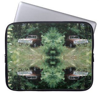 World's Most Haunted Car - The Goldeneagle - 1964 Laptop Sleeve