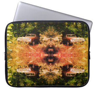 World's Most Haunted Car - The Goldeneagle - 1964 Laptop Sleeve