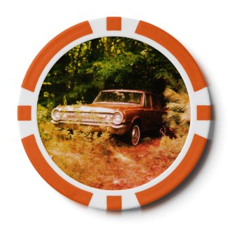 World&#39;s Most Haunted Car - The Goldeneagle - 1964 Poker Chip Set
