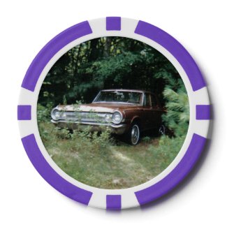 World's Most Haunted Car - The Goldeneagle - 1964 Poker Chips