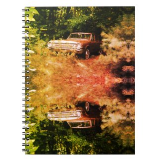 World's Most Haunted Car - The Goldeneagle - 1964 Spiral Notebook