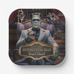 World's Most interesting Man, Personalized Paper Plates