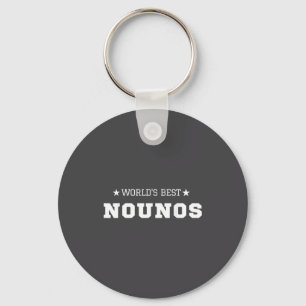 World's Nounos _ Greek Cypriot Godfather Gift Keychain