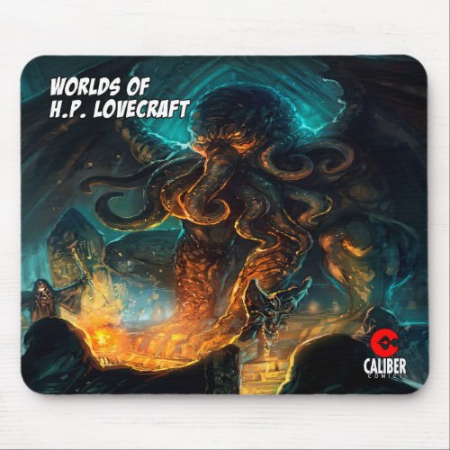 Worlds of HP Lovecraft Cthulhu image mouse pad