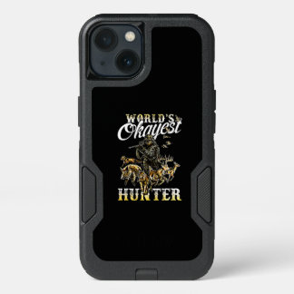 World's Okay Hunter The Forest Costume Gift iPhone 13 Case
